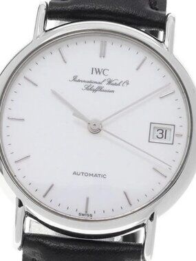 IWC SCHAFFHAUSEN Portofino IW351318 Date white Dial Automatic Men's Watch_958556